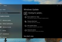 Windows Update in v1903