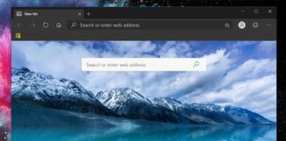 Edge Canary on Windows 10