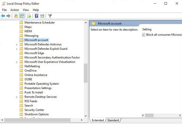 Microsoft Defender Group Policy