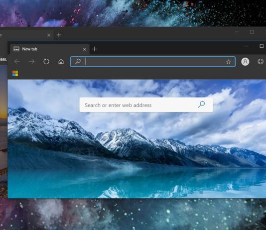 Microsoft Edge on Windows