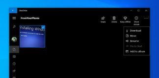 OneDrive for Windows 10