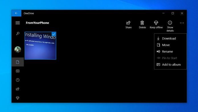 OneDrive for Windows 10