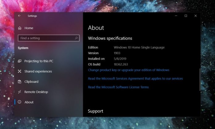 Windows 10 July update