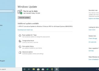 Windows 10 KB4505903