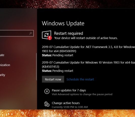 Windows 10 KB4507453