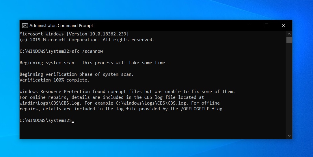 Scannow Windows 10 Gel st SFC Scannow Funktioniert Nicht In Windows Scannow Windows 10 Gel st SFC Scannow Funktioniert Nicht In Windows