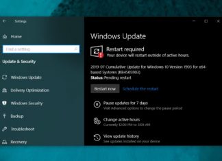 Windows 10 cumulative update