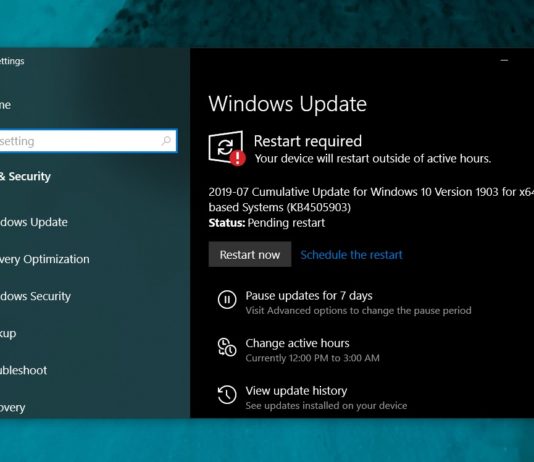 Windows 10 cumulative update