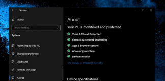 Windows Settings