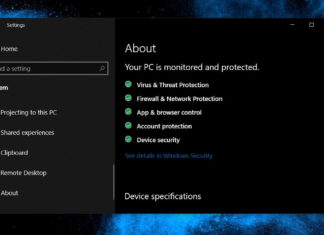 Windows Settings