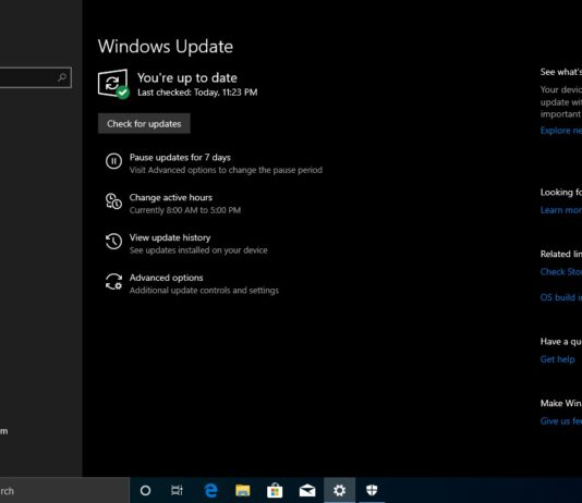 Windows 10 Build 18950 is rolling out to Insiders with improvements Windows Update page