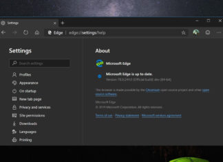 Edge Dev on Windows