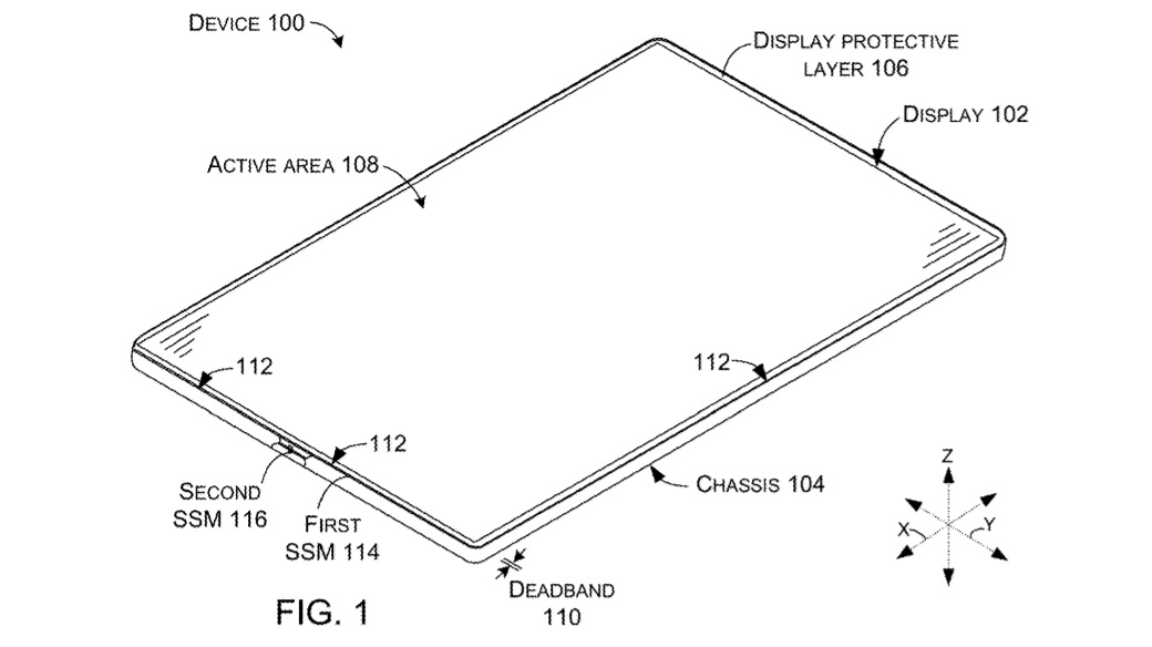 Foldable phone patent