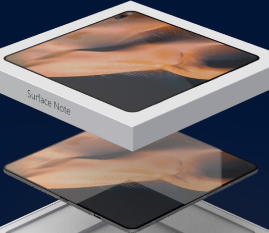 Surface Note concept