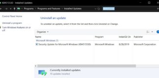 Windows 10 SSU KB4515530