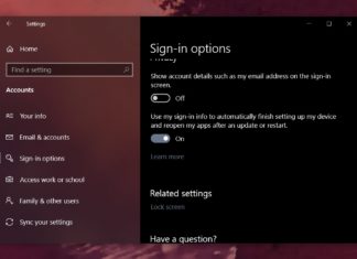 Windows 10 apps restart