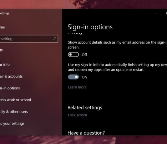 Windows 10 apps restart