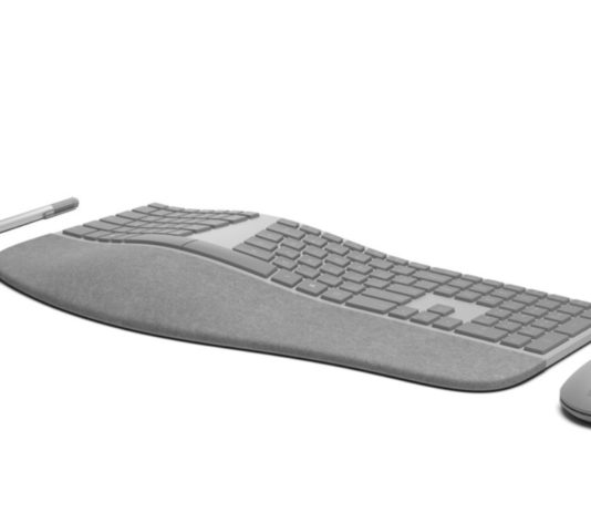 Surface keyboard and mouse