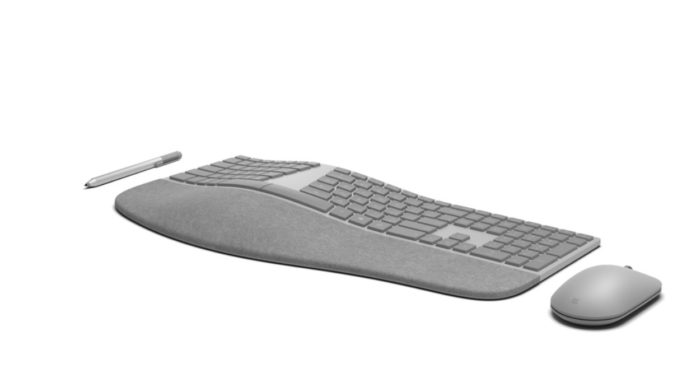 Surface keyboard and mouse