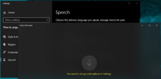 Windows 10 microphone