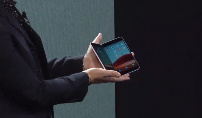 Surface Duo Android device