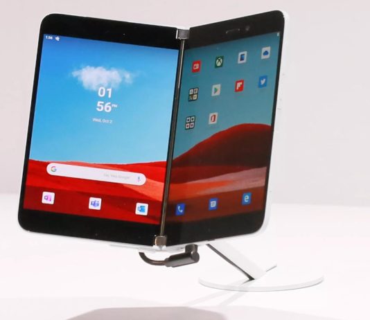 Surface Duo phone