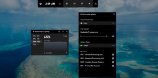 Windows 10 Game Bar