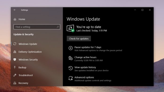 Windows 10 October patch