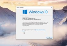 Windows 10 v1909