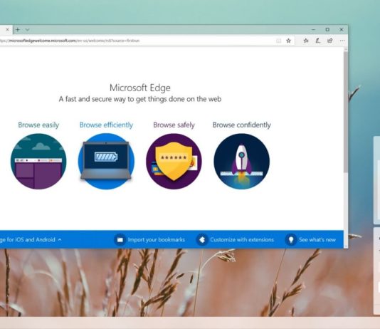 Windows 10X interface