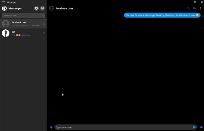 facebook install for windows 10