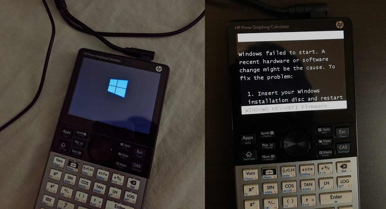 Developer runs Windows 10 IoT Core on a Graphing Calculator