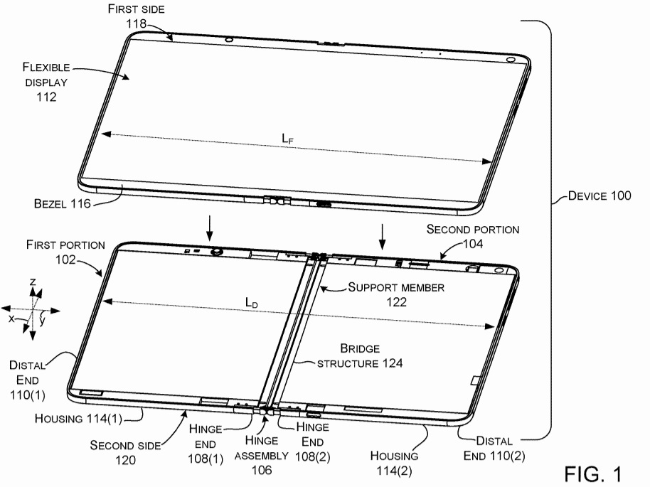 Microsoft flexible patent