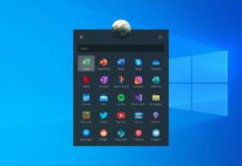 Start menu concept