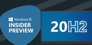 Windows 10 20H2 preview