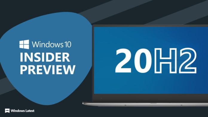 Windows 10 20H2 preview