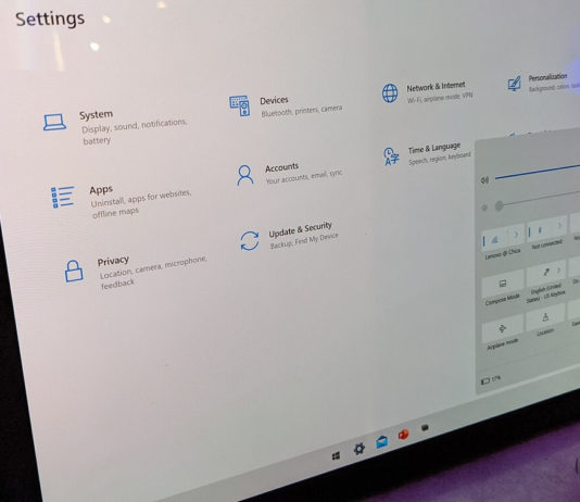 Windows 10 Notification center