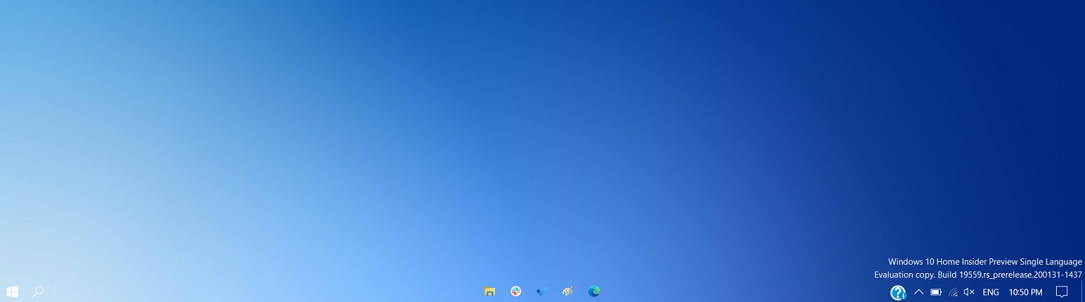 Center Taskbar