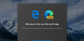 Microsoft Edge update