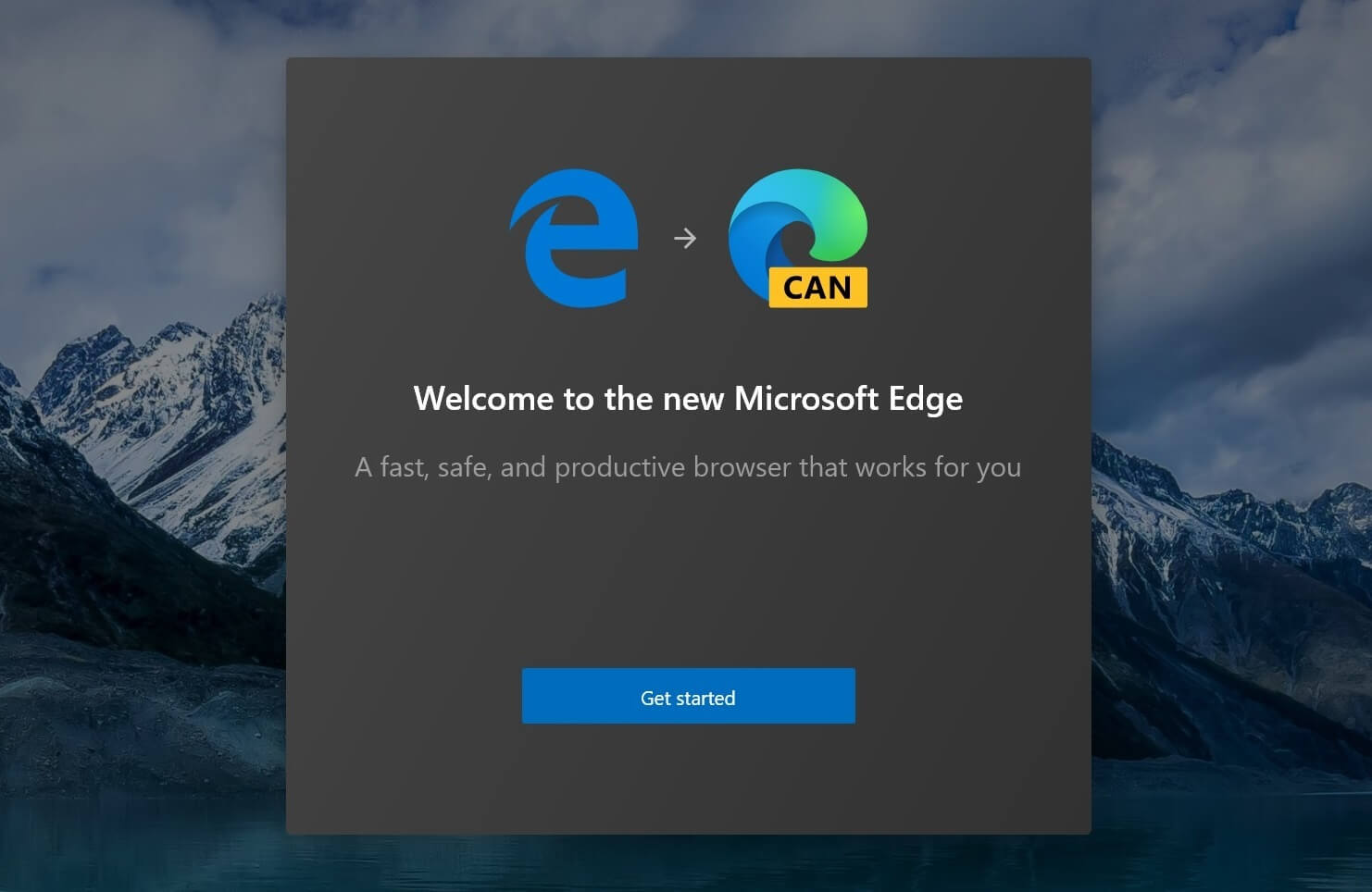 Microsoft Edge update