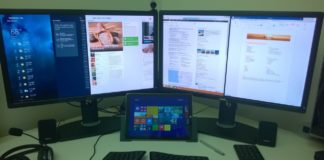 Multi monitor setup