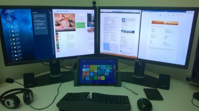 Multi monitor setup