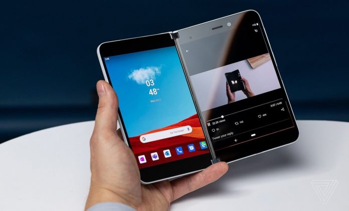 Surface Duo phone