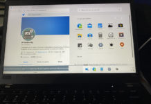 Windows 10 X Start menu