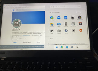 Windows 10 X Start menu