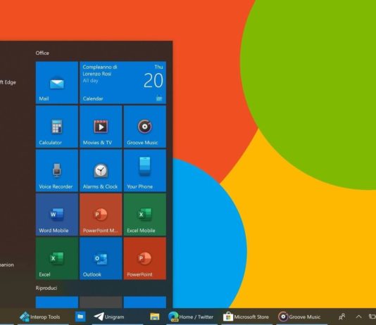 Windows 10 modern icons