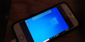Windows 10 on iPhone