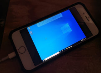 Windows 10 on iPhone