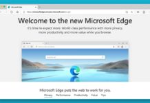 Edge browser