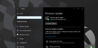 Windows 10 monthly updates